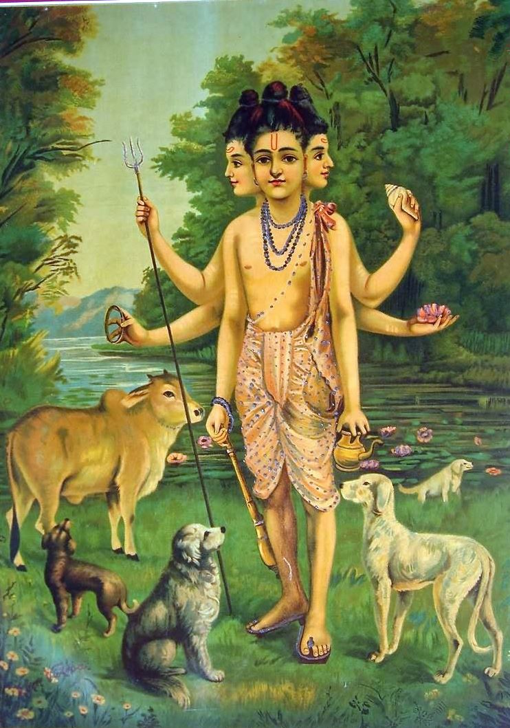 Dattatreya — The Trinity Incarnation of Brahma Vishnu Shiva